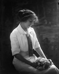 CH085/001/002/0095 Femme inconnue, 1910.