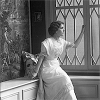 CH085/001/002/0151 Femme inconnue, 1910.