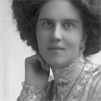 CH085/001/002/1297 Femme inconnue, 1905-1915.