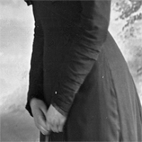 CH085/001/002/0072 Femme inconnue, 1910.